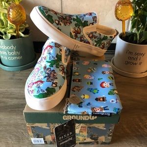 Toy story Disney shoes size 8.